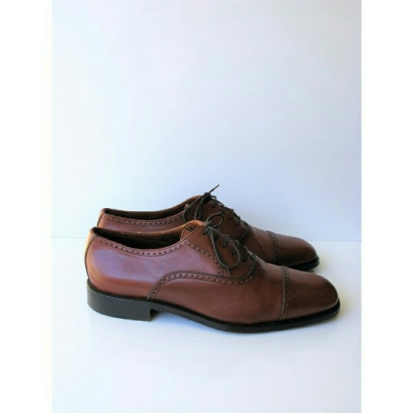Italian Made Ultraflex Elite Cap Toe Oxford Shoes - Picture 2 of 8